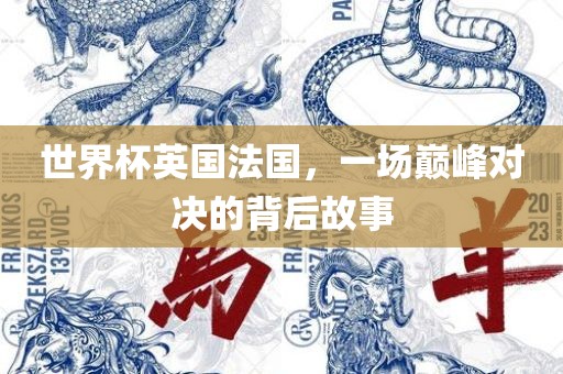 世界杯英国法国，一场巅峰对决的背后故事