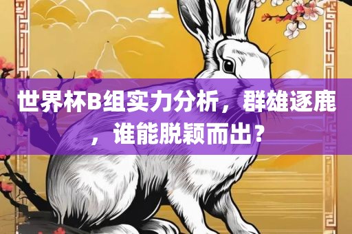 世界杯B组实力分析，群雄逐鹿，谁能脱颖而出？