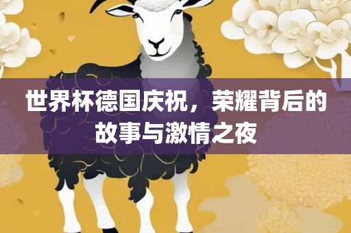 世界杯德国庆祝，荣耀背后的故事与激情之夜