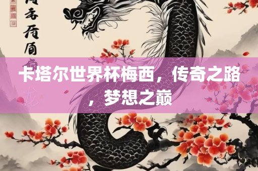 卡塔尔世界杯梅西，传奇之路，梦想之巅