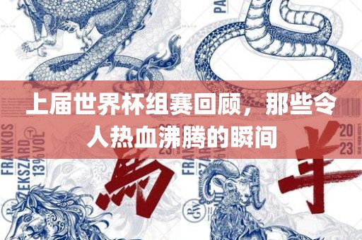 上届世界杯组赛回顾，那些令人热血沸腾的瞬间