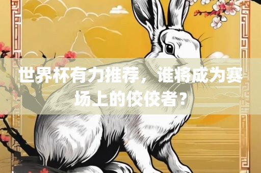 世界杯有力推荐，谁将成为赛场上的佼佼者？