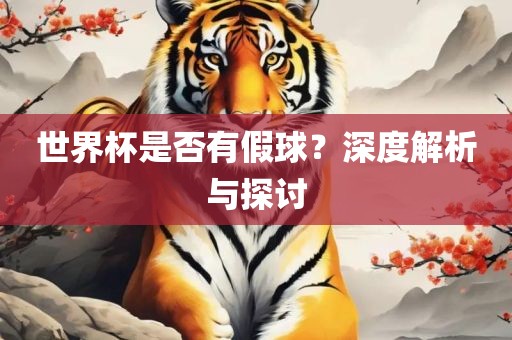 世界杯是否有假球？深度解析与探讨