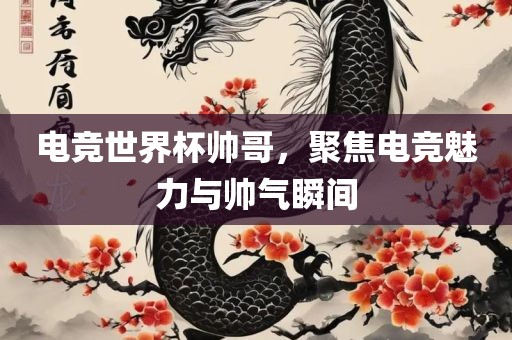 电竞世界杯帅哥，聚焦电竞魅力与帅气瞬间