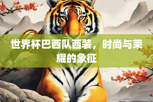 世界杯巴西队西装，时尚与荣耀的象征