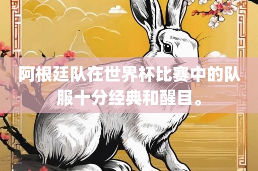 阿根廷队在世界杯比赛中的队服十分经典和醒目。