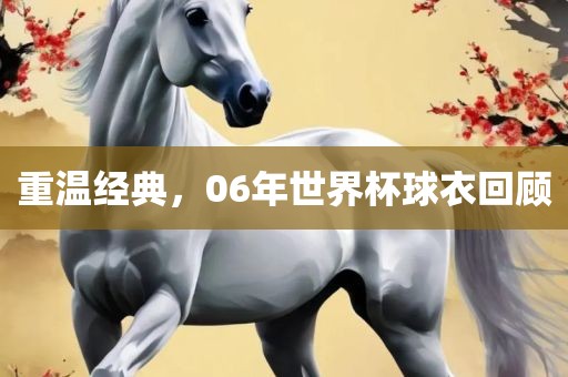 重温经典，06年世界杯球衣回顾