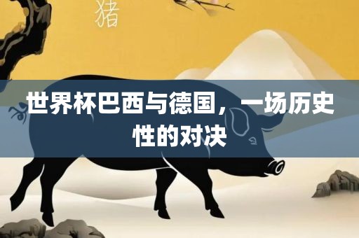 世界杯巴西与德国，一场历史性的对决