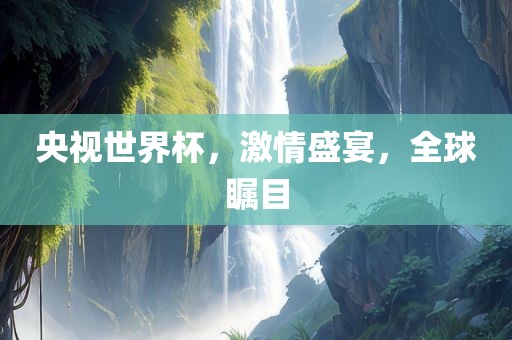 央视世界杯，激情盛宴，全球瞩目