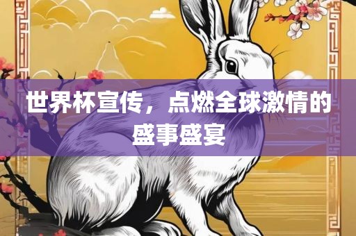 世界杯宣传，点燃全球激情的盛事盛宴眉山市正发家政服务有限公司