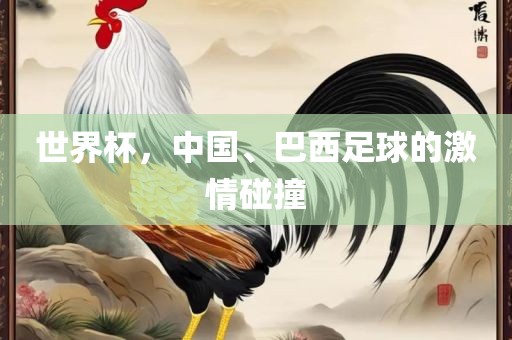世界杯，中国、巴西足球的激情碰撞