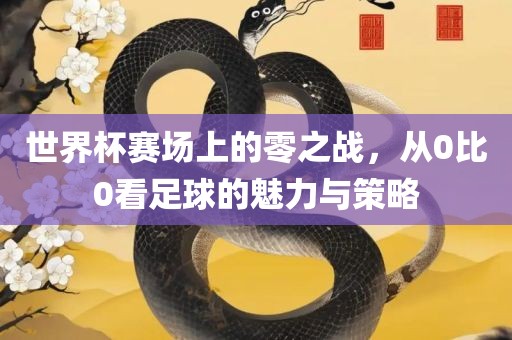 世界杯赛场上的零之战，从0比0看足球的魅力与策略