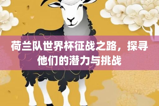 荷兰队世界杯征战之路，探寻他们的潜力与挑战