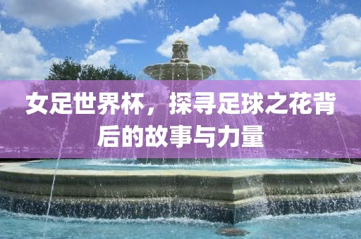 女足世界杯，探寻足球之花背后的故事与力量
