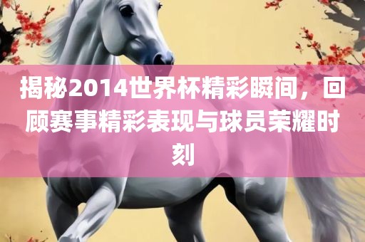 揭秘2014世界杯精彩瞬间，回顾赛事精彩表现与球员荣耀时刻