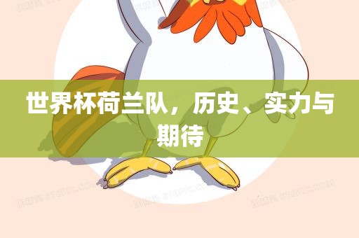 世界杯荷兰队，历史、实力与期待