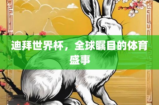迪拜世界杯，全球瞩目的体育盛事