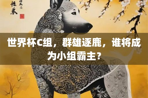 世界杯C组，群雄逐鹿，谁将成为小组霸主？