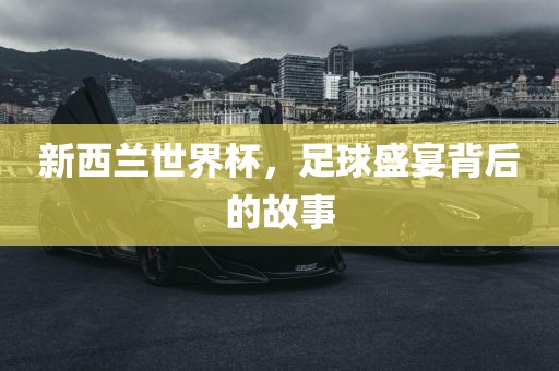 新西兰世界杯，足球盛宴背后的故事