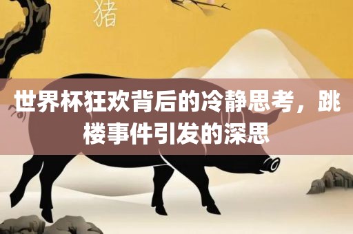 世界杯狂欢背后的冷静思考，跳楼事件引发的深思眉山市正发家政服务有限公司