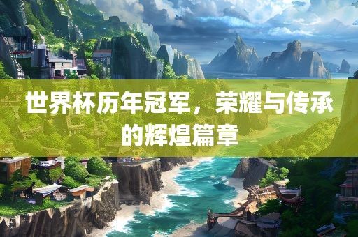 世界杯历年冠军，荣耀与传承的辉煌篇章