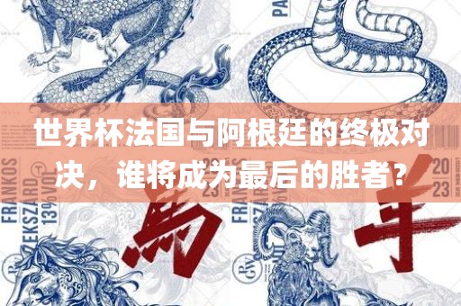世界杯法国与阿根廷的终极对决，谁将成为最后的胜者？眉山市正发家政服务有限公司