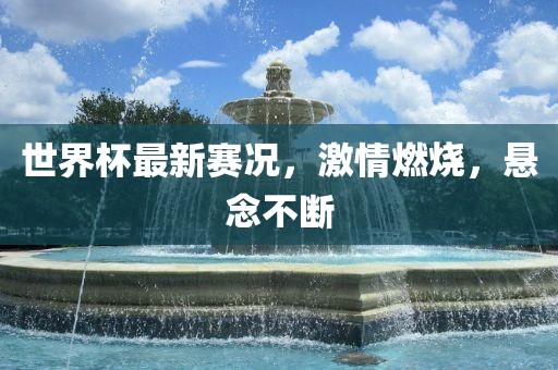 世界杯最新赛况