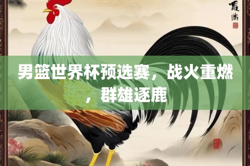 男篮世界杯预选赛，战火重燃，群雄逐鹿