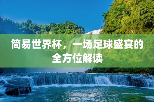 简易世界杯，一场足球盛宴的全方位解读