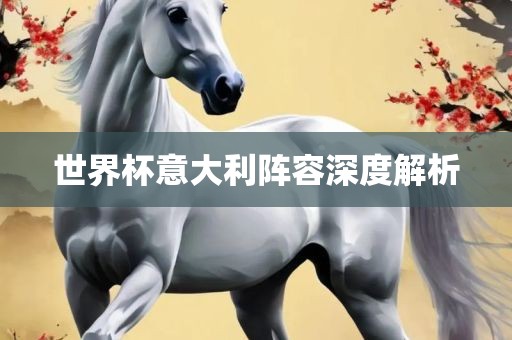世界杯意大利阵容深度解析眉山市正发家政服务有限公司