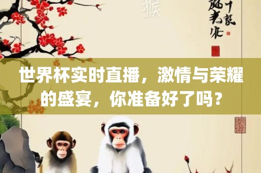 世界杯实时直播，激情与荣耀的盛宴，你准备好了吗？