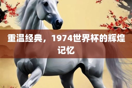 重温经典，1974世界杯的辉煌记忆