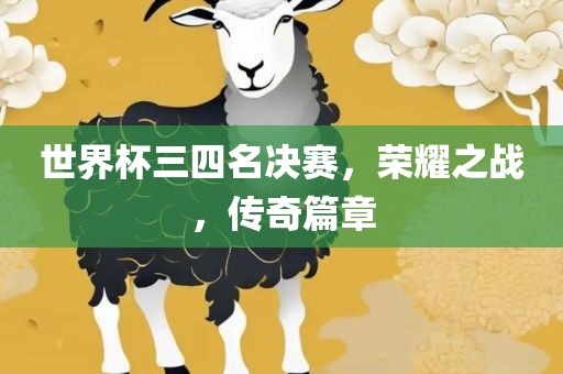 世界杯三四名决赛，荣耀之战，传奇篇章眉山市正发家政服务有限公司