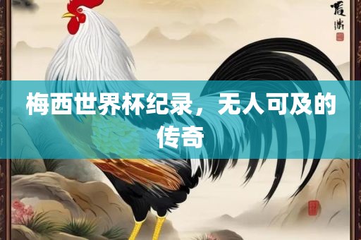 梅西世界杯纪录，眉山市正发家政服务有限公司无人可及的传奇