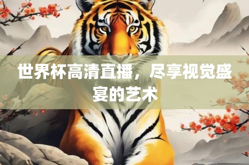 世界杯高清直播，尽享视觉盛宴的艺术