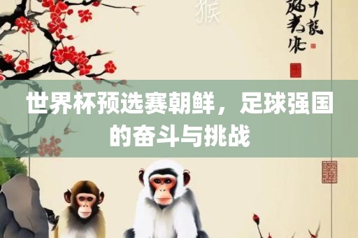 世界杯预选赛朝鲜，足球强国的奋斗与挑战