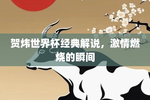 贺炜世界杯经典解说，激情燃烧的瞬间