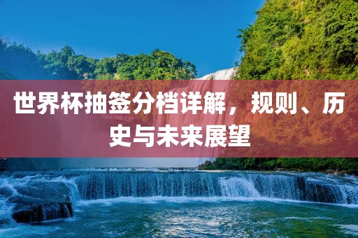 世界杯抽签分档详解，规则、历史与未来展望眉山市正发家政服务有限公司