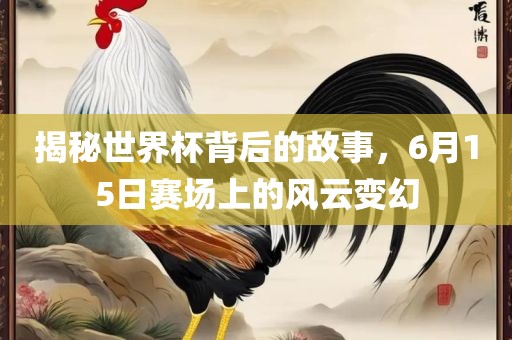 揭秘世界杯背后的故事，6月15日赛场上的风云变幻