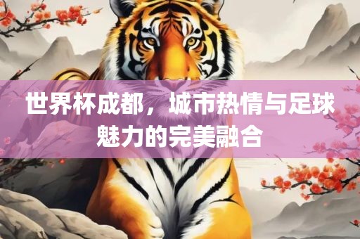 世界杯成都，城市热情与足球魅力的完美融合