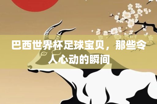 巴西世界杯足球宝贝，那些令人心动的瞬间
