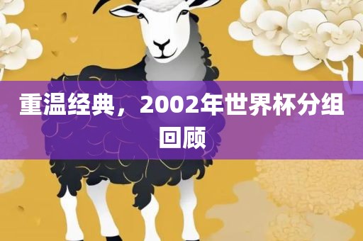 重温经典，2002年世界杯分组回顾