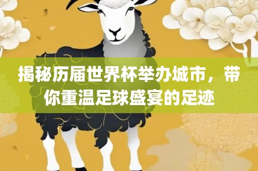 揭秘历届世界杯举办城市，带你重温足球盛宴的足迹