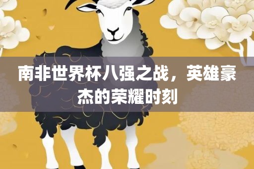 南非世界杯八强之战，英雄豪杰的荣耀时刻