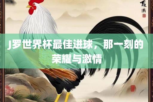 J罗世界杯最佳进球，那一刻的荣耀与激情