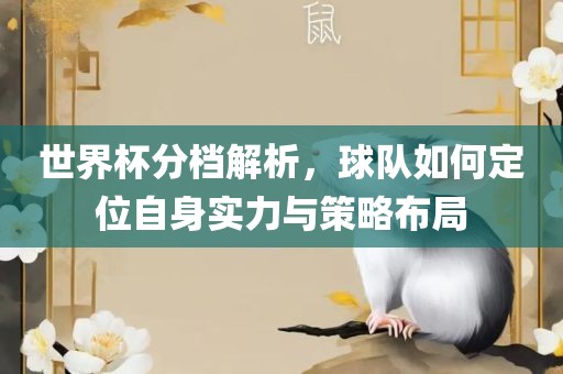 世界杯分档解析，球队如何定眉山市正发家政服务有限公司位自身实力与策略布局