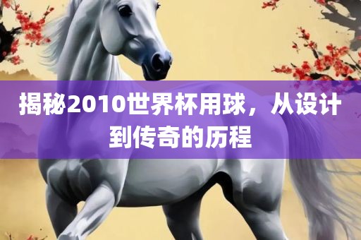 揭秘2010世界杯用球，从设计到传奇的历程