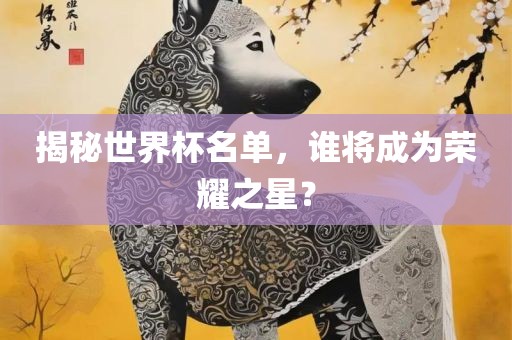 揭秘世界杯名单，谁将成为荣耀之星？