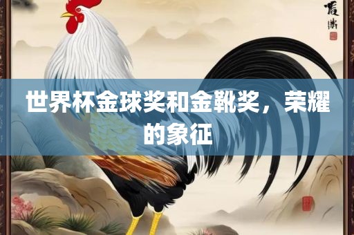 世界杯金球奖和金靴奖，荣耀的象征