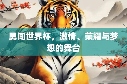 勇闯世界杯，激情、荣耀与梦想的舞台